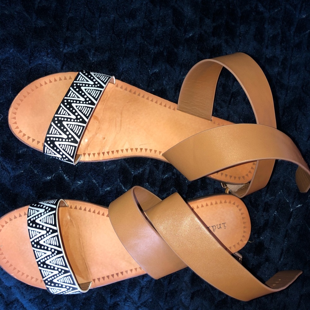 Indigo sandals